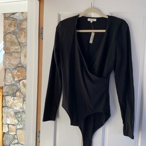 Madewell Bodysuit black NWT